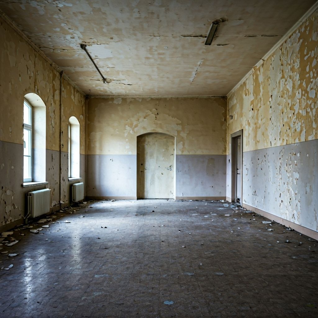 Commercial Office Space before renovation - Silver Spring, MD - Minor's Painters LLC